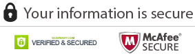 Your information is secure