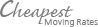 Cheapest Moving Rates