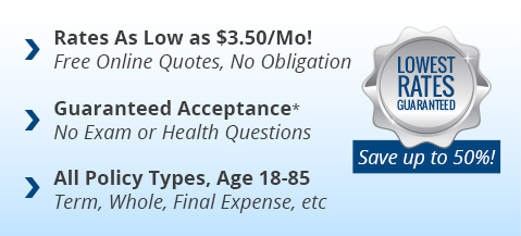 Save Up To 70% on Life Insurance!